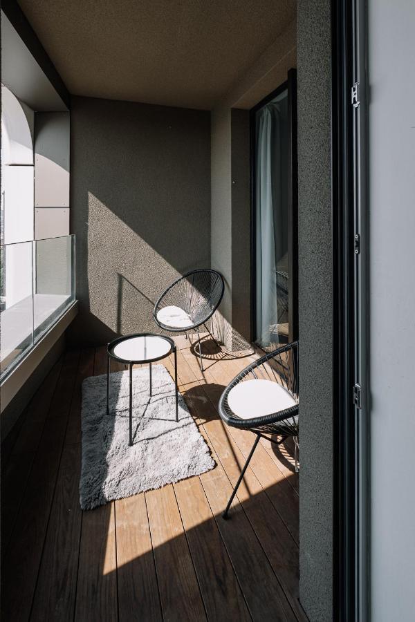 Skau Blue Residence In Sky Park 21 Floor 2 Tower Panoramic View Free Parking Pressburg Exterior foto