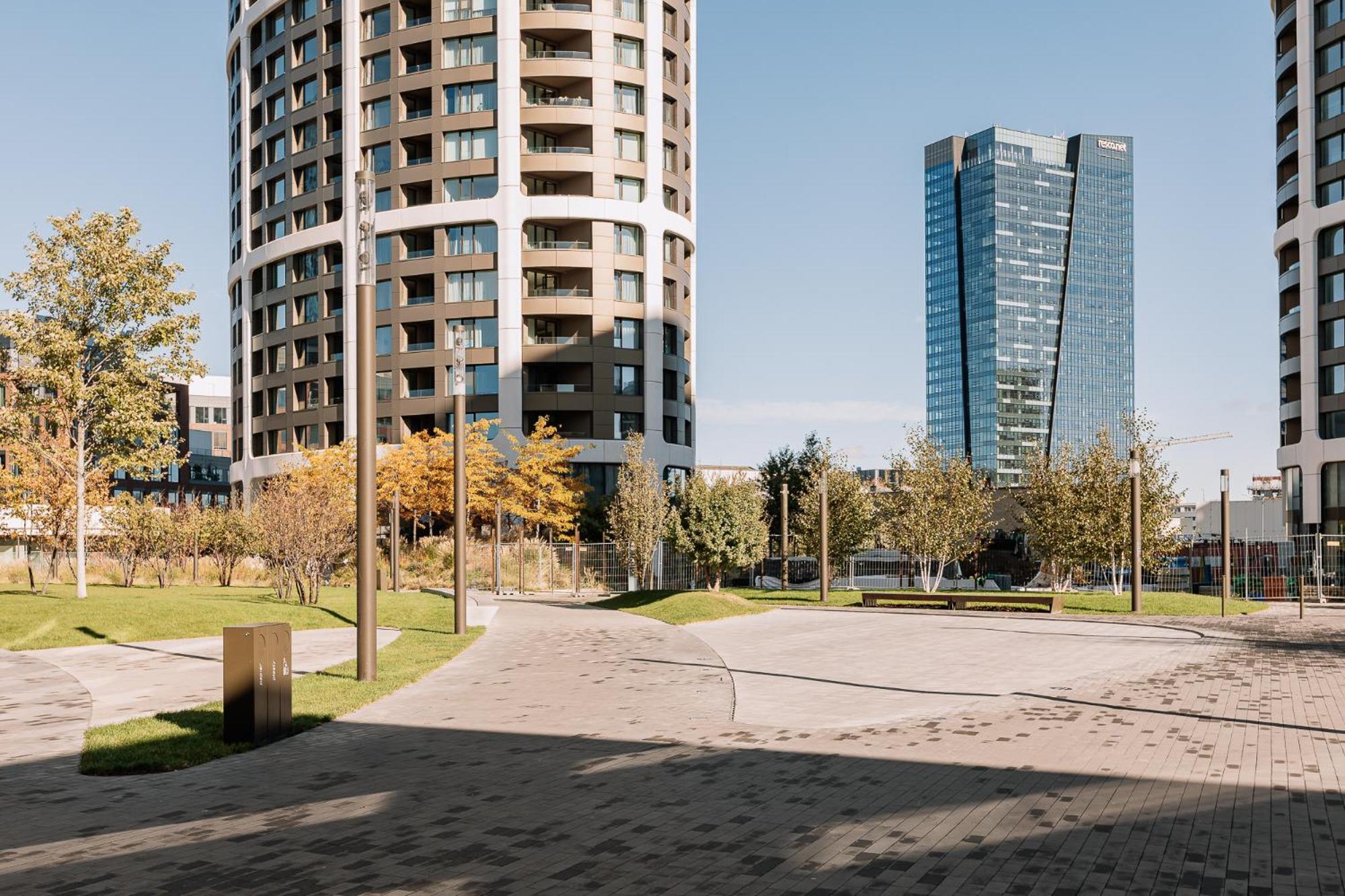 Skau Blue Residence In Sky Park 21 Floor 2 Tower Panoramic View Free Parking Pressburg Exterior foto